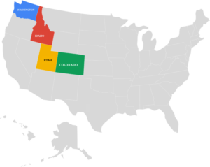 great us states for multifamily property investing-Colorado, Utah, Idaho, Washington